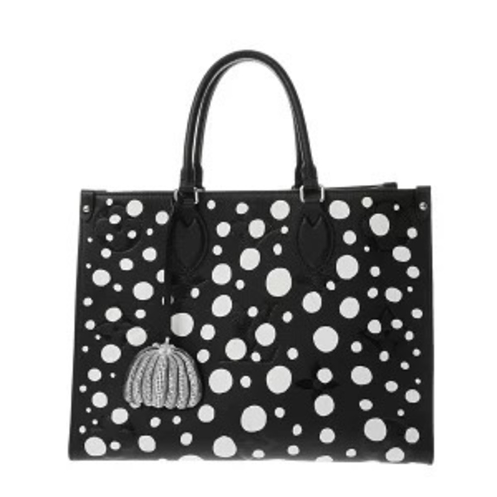 Louis Vuitton Monogram Empreinte LV YK On The Go Noir Black Leather Tote Bag